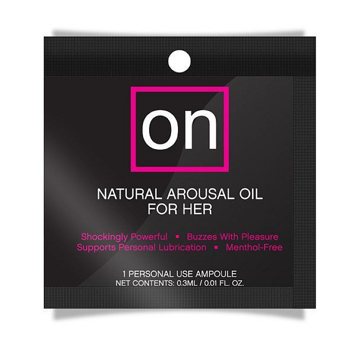 Пробник возбуждающего масла Sensuva - ON Arousal Oil for Her Original (0,5 мл)
