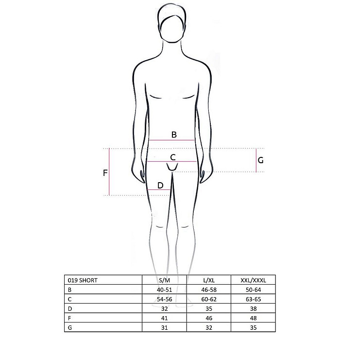 Мужской эротический костюм официанта Passion 021 BODY S/M: очень откровенное боди