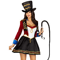 Костюм дрессировщицы Leg Avenue Classic Ringmaster Costume M, платье, шляпа