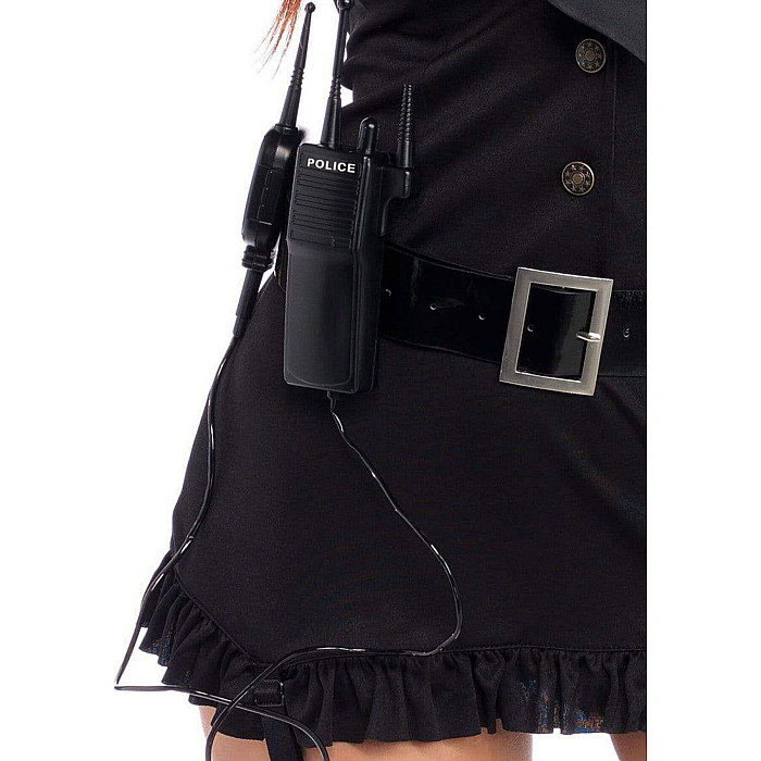 Эротический костюм полицейской Leg Avenue Dirty Cop XS, 6 предметов