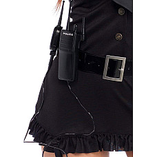 Эротический костюм полицейской Leg Avenue Dirty Cop S/M, 6 предметов