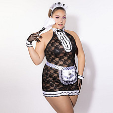 Еротичний костюм покоївки JSY P61107 Plus Size