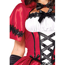 Костюм червоної шапочки Leg Avenue Gothic Red Riding Hood M