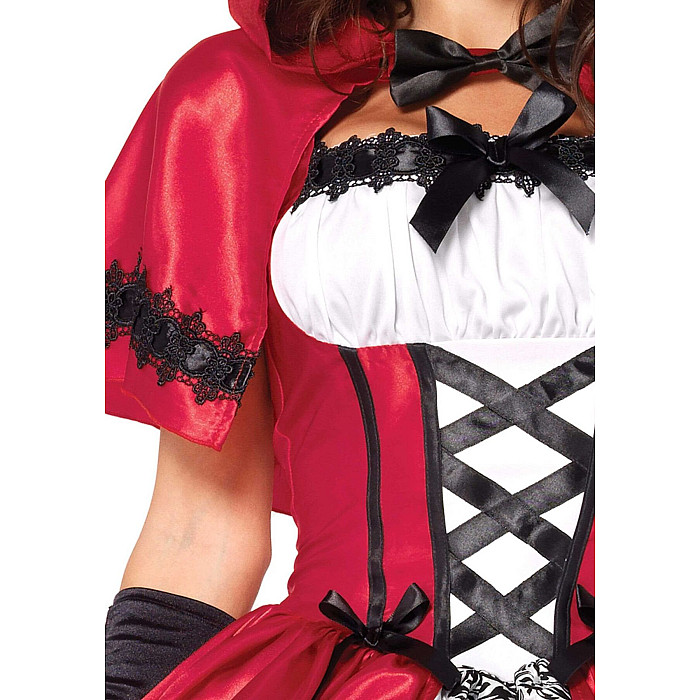 Костюм червоної шапочки Leg Avenue Gothic Red Riding Hood M