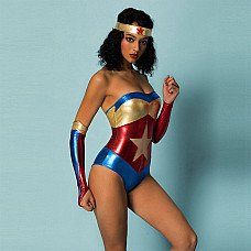 Эротический ролевой костюм "Wonder Woman" One Size