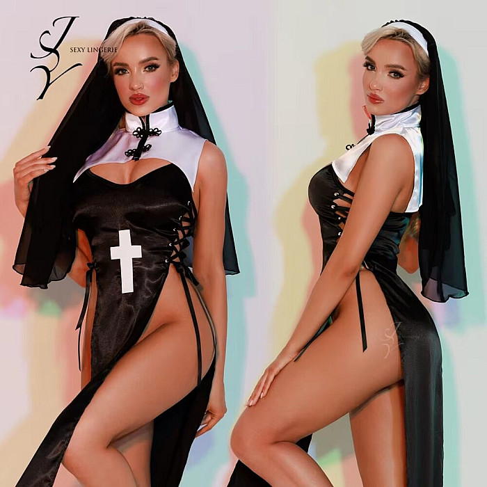Эротический костюм монашки JSY 5950 One Size
