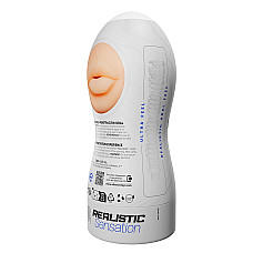 Мастурбатор-ротик Alive Maxi Flex L Oral, реалистичный вход, рельефный канал