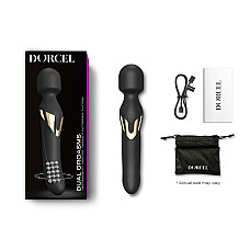 Вибромассажер 2в1 Dorcel Dual Orgasms Gold (мятая упаковка!!!)