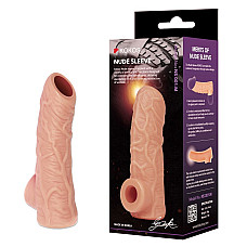 Насадка на член Kokos Nude Sleeve NS 001 M (мятая упаковка!!!)