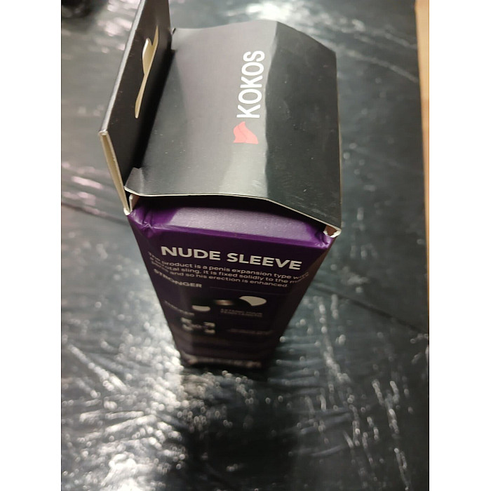 Насадка на член Kokos Nude Sleeve NS 001 M (м'яте паковання!!!)