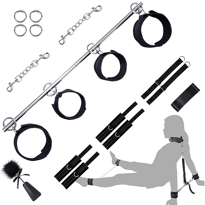 БДСМ-набір LOCKINK YEAHWOW Door Swing & Leg Spreader Bondage set (м'яте паковання!!!)