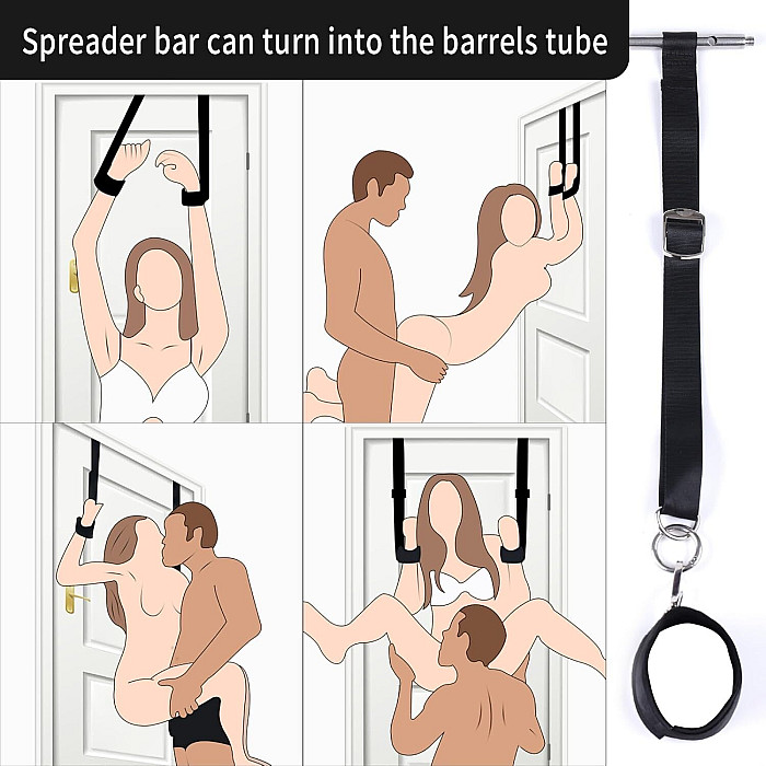 БДСМ-набір LOCKINK YEAHWOW Door Swing & Leg Spreader Bondage set (м'яте паковання!!!)