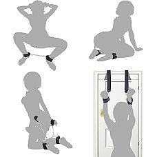 БДСМ-набір LOCKINK YEAHWOW Door Swing & Leg Spreader Bondage set (м'яте паковання!!!)