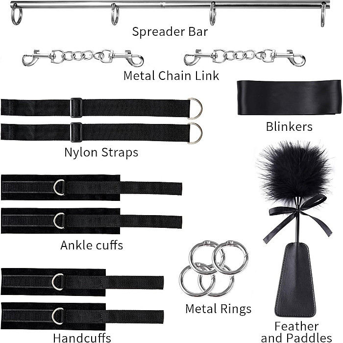 БДСМ-набір LOCKINK YEAHWOW Door Swing & Leg Spreader Bondage set (м'яте паковання!!!)