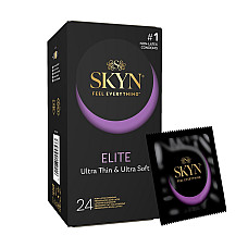 Безлатексные премиум-презервативы SKYN Elite 24 шт (мятая упаковка!!!)