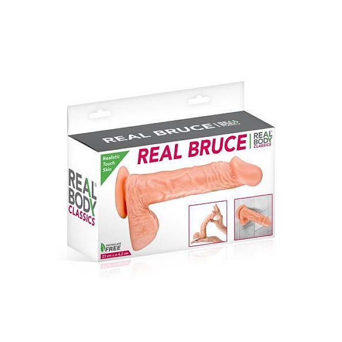 Фалоімітатор Real Body - Real Bruce (м'яте паковання!!!)