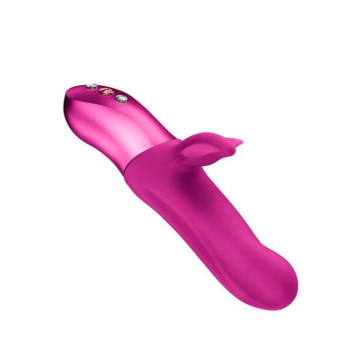 Пульсатор з вібрацією кліторального відростка Fun Factory BI STRONIC FUSION Magenta (м'яте паковання!!!)