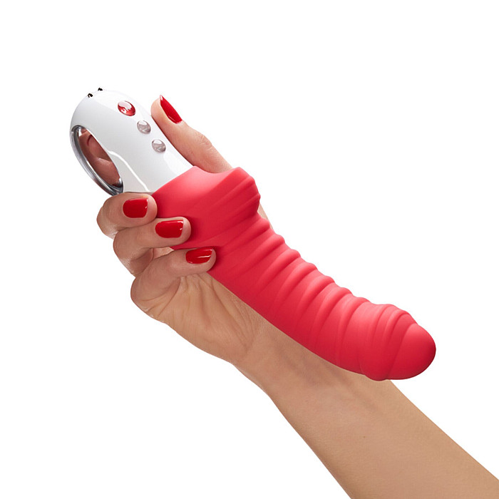 Вибратор для точки G Fun Factory TIGER india red (мятая упаковка!!!)