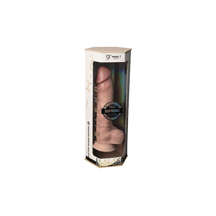 Фалоімітатор SilexD Tomas Premium Real Skin Flesh (9in MODEL 1) (надірване паковання!!!)