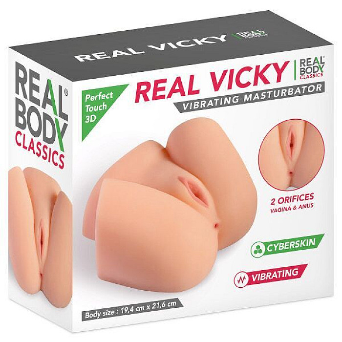 Мастурбатор Real Body — Real Vicky (м'яте паковання!!!)