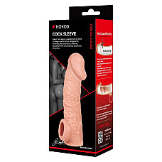 Насадка на член Kokos Cock Sleeve CS 001 M (м'ята упаковка!!!)