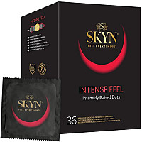 Безлатексні преміум-презервативи SKYN Intense Feel 36 шт (м'яте паковання!!!)