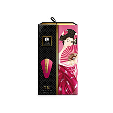 Кліторальний вібратор Shunga Obi Raspberry (розкриті пломби!!!)
