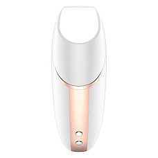 Вакуумный клиторальный стимулятор Satisfyer Love Triangle White (м'яте паковання!!!)