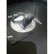 Эрекционное кольцо Dorcel Power Clit Black V2 с вибрацией (мятая упаковка)