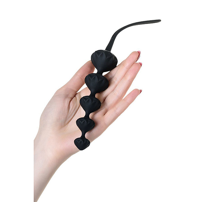 Набір анальних намистин Satisfyer Beads Black (відкритий замок)