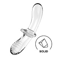 Дилдо Satisfyer Double Crystal (Transparent) (м'яте паковання!!!)