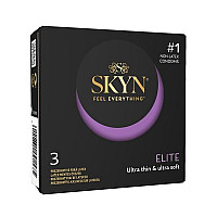 Безлатексные премиум-презервативы SKYN Elite 3 шт, ультратонкие (мятая упаковка!!!)