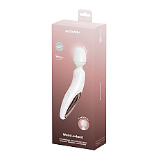 Вибромассажер Satisfyer Wand-erland (White/Rosegold) (мятая упаковка!!!)