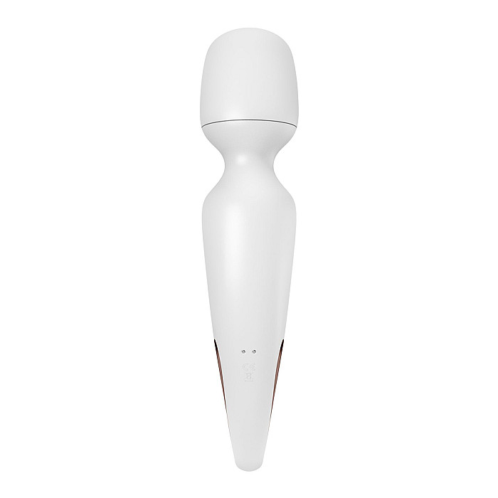 Вібромасажер Satisfyer Wand-erland (White/Rosegold) (м'ята упаковка!!!)