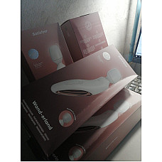 Вибромассажер Satisfyer Wand-erland (White/Rosegold) (мятая упаковка!!!)