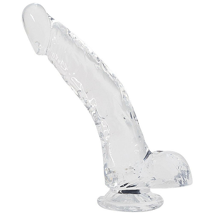 Прозорий фалоімітатор Alive Jelly Dildo Stallion (м'яте паковання!!!)