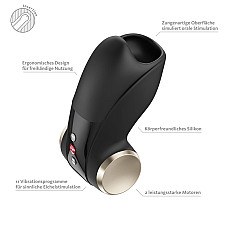 Мастурбатор для головки пеніса Fun Factory COBRA LIBRE II Black (м'яте паковання!!!)
