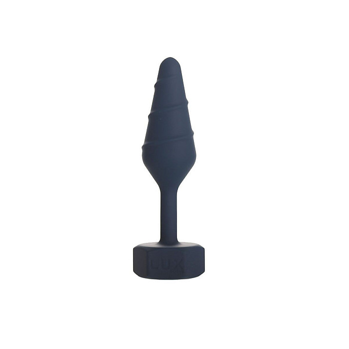 Анальна пробка Lux Active Twist Plug Small Blue (м'яте паковання!!!)