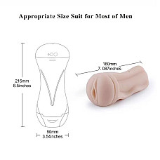 Мастурбатор с вибрацией Hismith Masturbation Cup (мятая упаковка!!!)