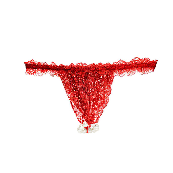 Набор Intt BRAZILIAN PANTY RED (мятая упаковка!!!)
