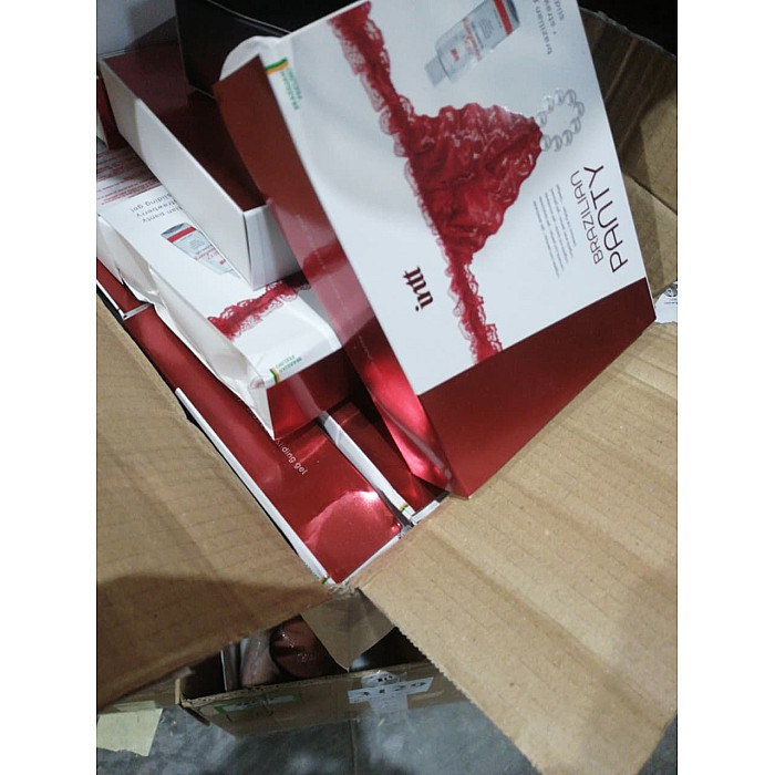 Набор Intt BRAZILIAN PANTY RED (мятая упаковка!!!)