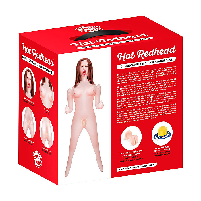 Надувна лялька Candy Dolls Hot Redhead (м'ята паковання!!!)