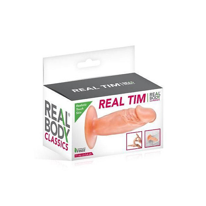 Фалоімітатор Real Body — Real Tim Flash, TPE (м'яте паковання!!!)
