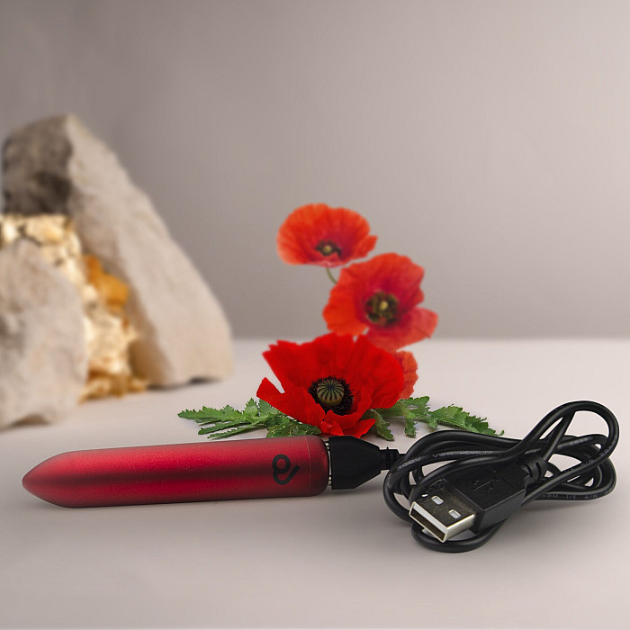 Віброкуля Rocks Off Bullet Poppy Red 16 Settings (м'яте паковання!!!)