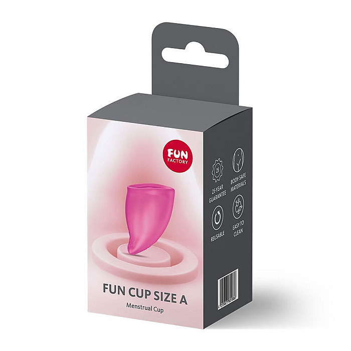Менструальная чаша Fun Factory FUN CUP SIZE A Magenta (мятая упаковка!!!)