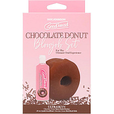 Набор для минета Doc Johnson GoodHead Chocolate Donut Blowjob Set (мятая упаковка!!!)