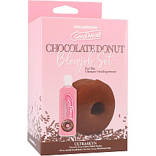 Набор для минета Doc Johnson GoodHead Chocolate Donut Blowjob Set (мятая упаковка!!!)