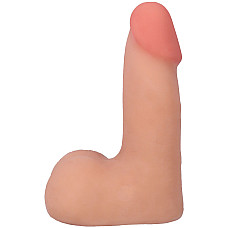 Фаллоимитатор Doc Johnson The Realistic Cock ULTRASKYN - 5" with Balls Vanilla (надрыв упаковки!!!)