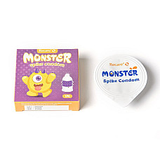 Насадка на член Recare Yellow Monster Spike Condom (м'яте паковання!!!)