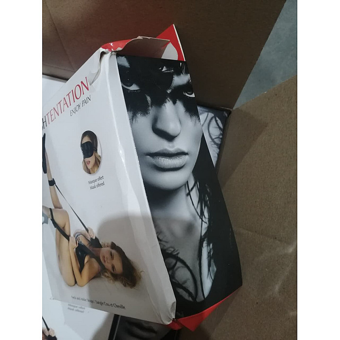 Фіксатори для ніг Fetish Tentation Neck and Ankle Strap (м'яте паковання!!!)